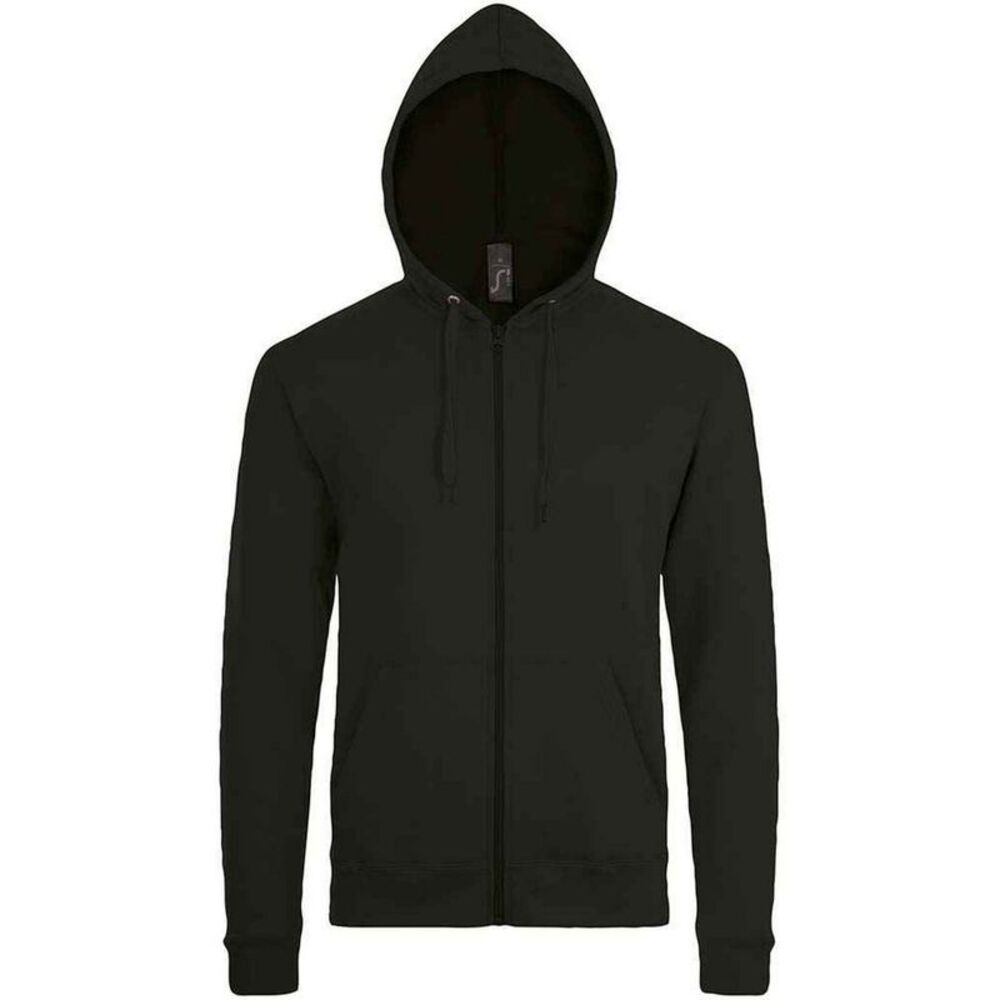 SOLS Unisex Adult Stone Hoodie / Black